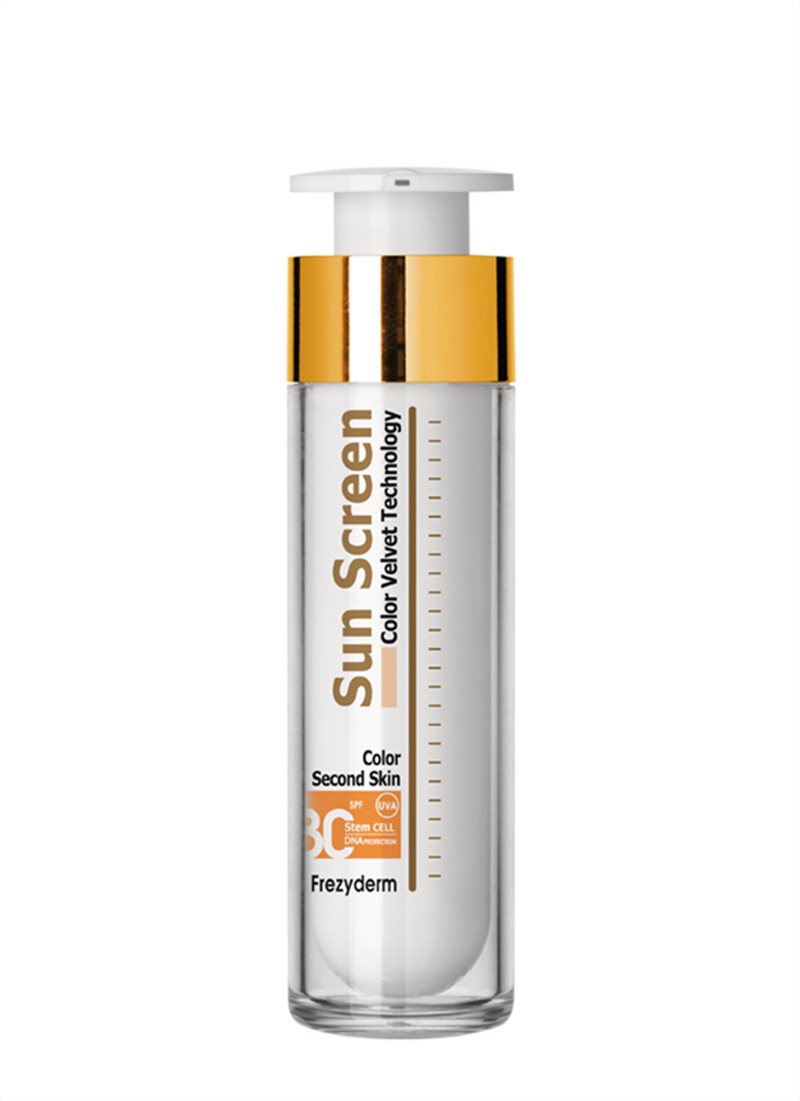 velvet sunscreen con color