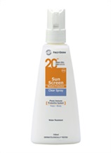 SUN SCREEN CLEAR SPRAY SPF 20