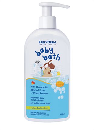 frezyderm baby bath and shampoo